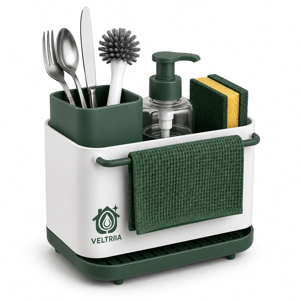 Veltriia Multi-Purpose Kitchen Organizer Caddy